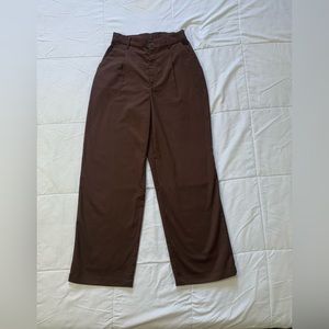 Brown dress pants